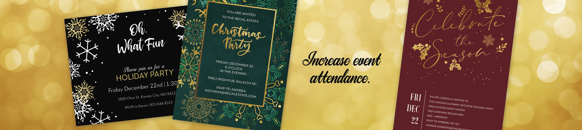 Holiday Invitations